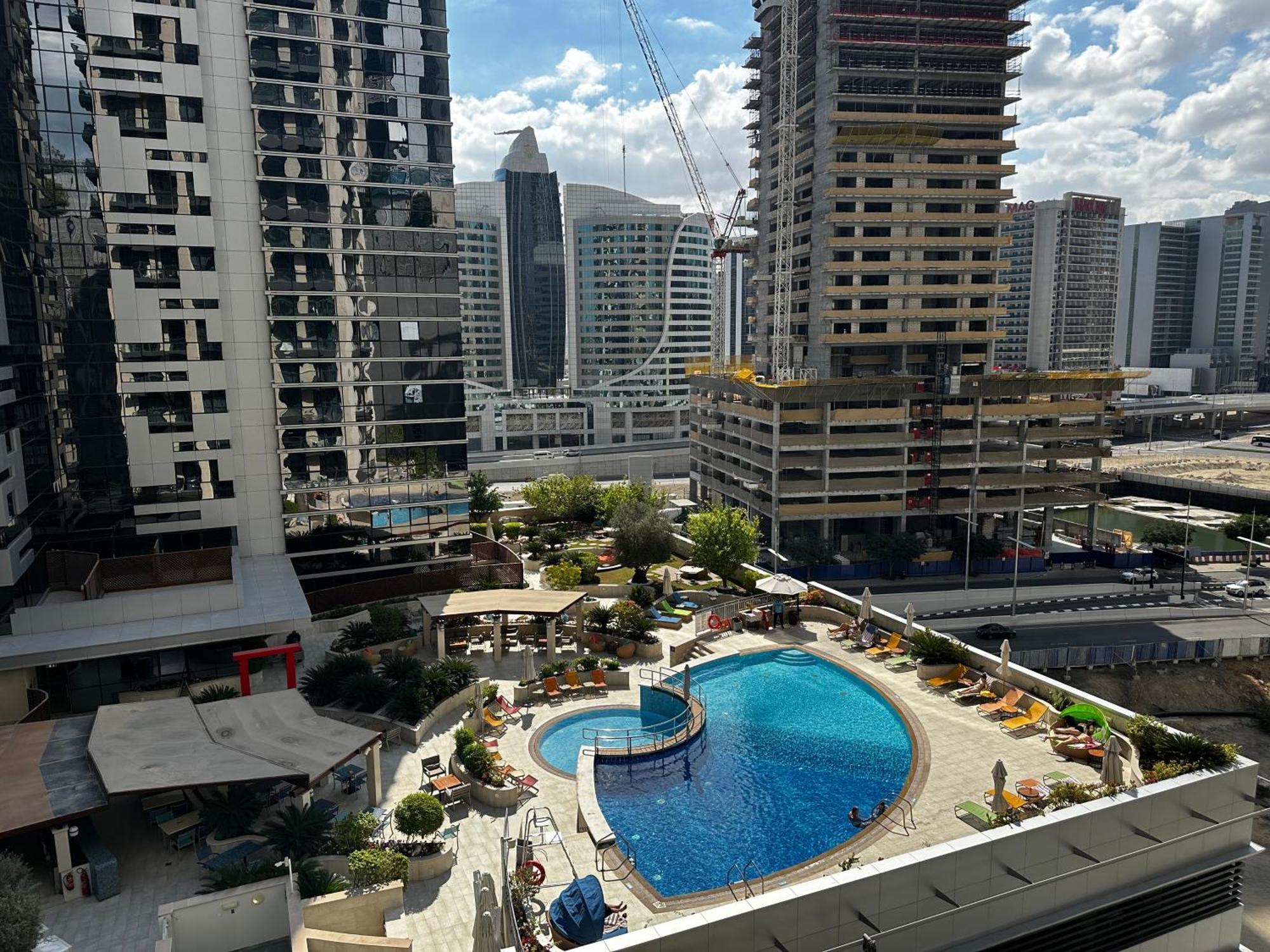 Dunya Tower Luxury And 2 Min Walk To Dubai Mall And Burj Khalifa In Heart Of Downtown 외부 사진