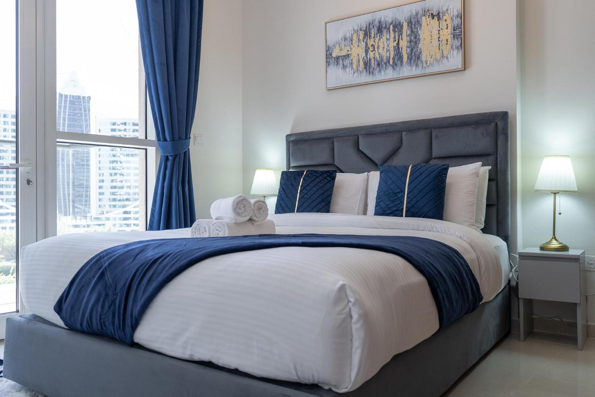 Dunya Tower Luxury And 2 Min Walk To Dubai Mall And Burj Khalifa In Heart Of Downtown 외부 사진