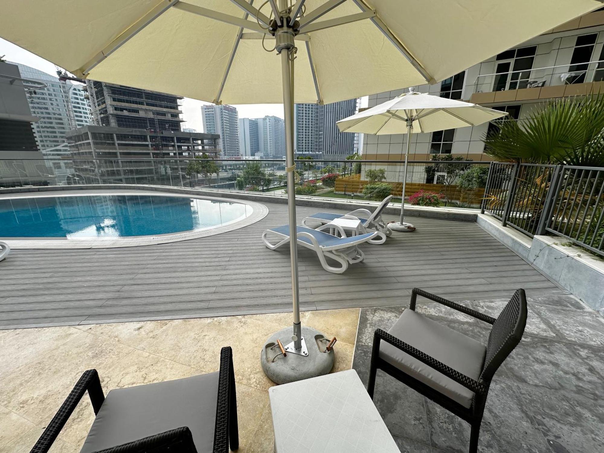 Dunya Tower Luxury And 2 Min Walk To Dubai Mall And Burj Khalifa In Heart Of Downtown 외부 사진