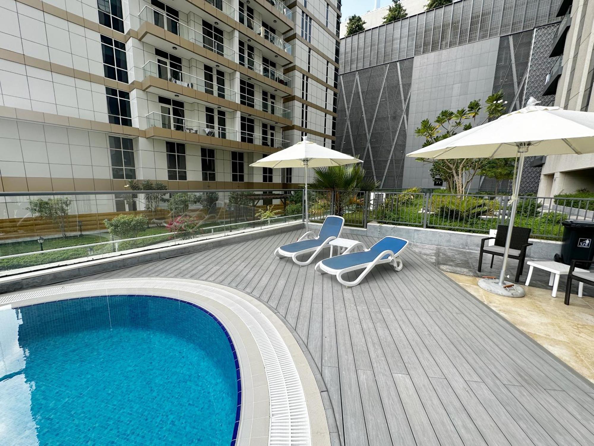 Dunya Tower Luxury And 2 Min Walk To Dubai Mall And Burj Khalifa In Heart Of Downtown 외부 사진